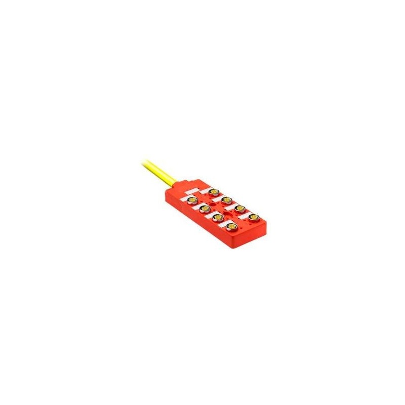 Caja de distribución con cableado de seguridad, tipo Micro de CC, canal individual N.C. más enunciación individual N.A. - Fegemu