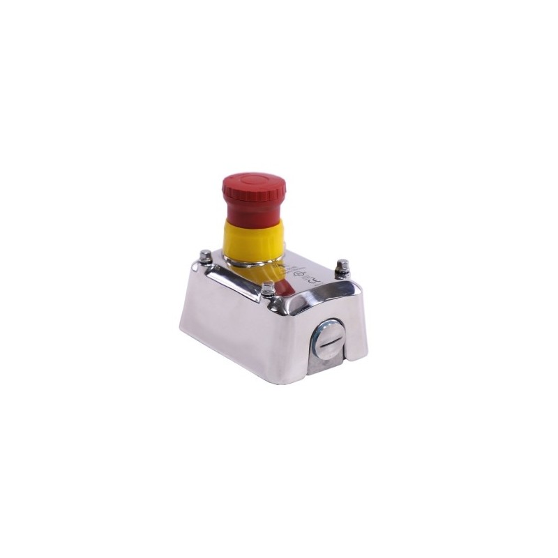 Parada de emergencia higiénico con contactos de 4 polos (ESL-SS-WR) - Fegemu Solutions