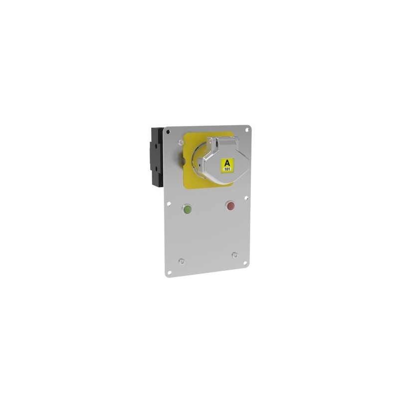 Aislamiento de potencia con liberación de llave controlada por solenoide INOX - Fegemu Solutions