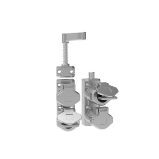 Cerraduras de llave atrapada con llave doble INOX - Fegemu Solutions