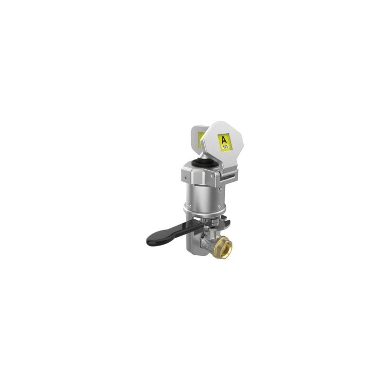 Válvulas de bloqueo en miniatura en acero inoxidable (0,375" BSPP FCL / FOP) - Fegemu Solutions