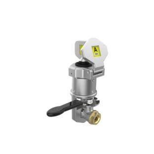 Válvulas de bloqueo en miniatura en acero inoxidable (1/4" BSPP FCL / FOP) - Fegemu Solutions