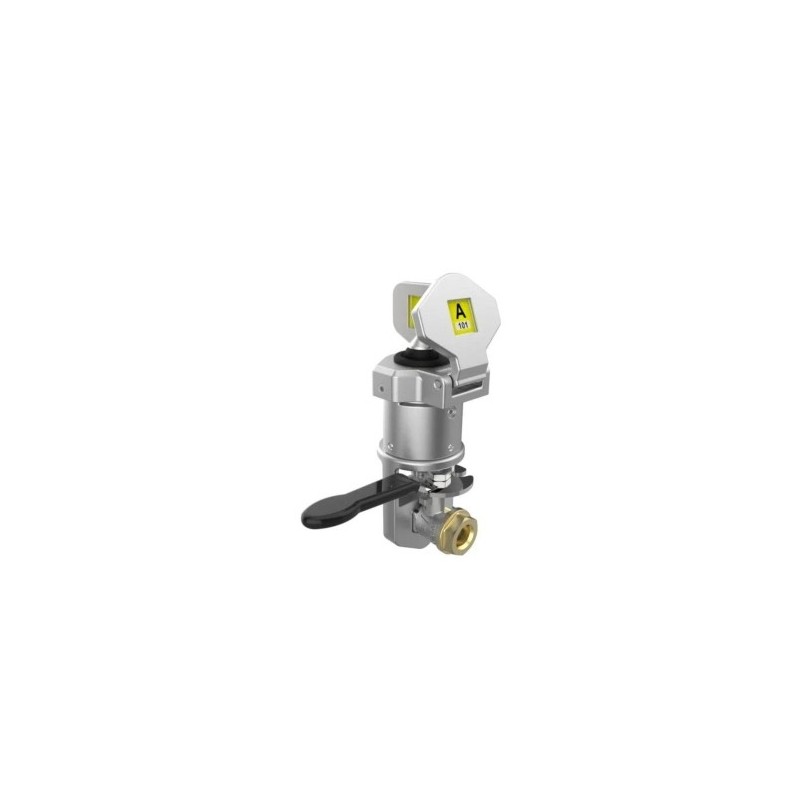 Válvulas de bloqueo en miniatura en acero inoxidable (1/4" BSPP FCL / FOP) - Fegemu Solutions