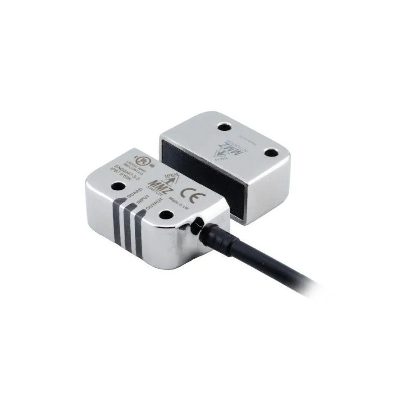 Interruptor de enclavamiento de seguridad RFID sin contacto en acero inoxidable 316 con OSSD (MMZ)
