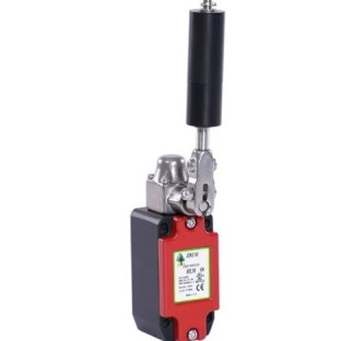 Miniconmutador de alineación de cinta - Fundición inyectada, 22 mm de diámetro con rodillo de 70 mm de longitud (HLM-CBA)