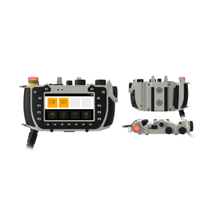 Mando portátil cableado X5