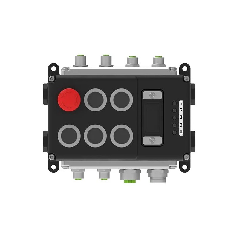 NET-BOX-PS en fundición a presión con PROFINET PROFIsafe