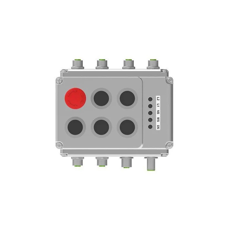 NET-BOX-CS en acero inoxidable con EtherNet/IP CIP Safety