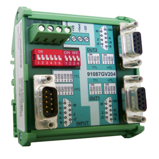 GV204: Splitter de impulsos para encoders incrementales - Fegemu Solutions