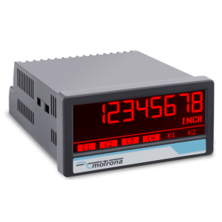 DX350: indicador digital touchMATRIX® (HTL) - Fegemu Solutions