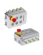 Estaciones de control con CIP Safety / PROFIsafe (acero inoxidable).