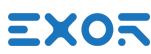 Logo de Exor 