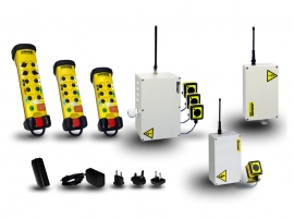 Mandos de control inalámbricos | Mandos inalámbricos de control con seguridad SIL 2 | Radio control externo industrial UD