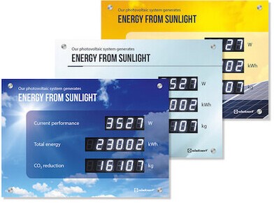Visualizadores digitales para fotovoltaico