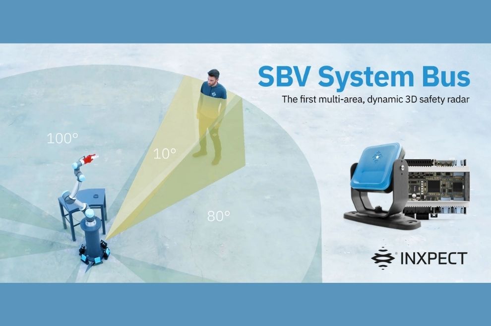 El sistema de bus Inxpect SBV revoluciona los conceptos de seguridad en aplicaciones industriales