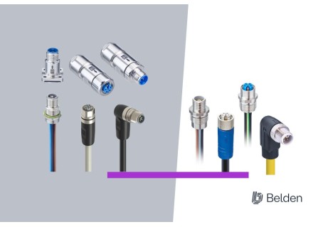 Belden presenta su solución M12 Power de alto rendimiento para conexiones industriales críticas