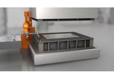 Industria de procesamiento de chapa - Carga de robot