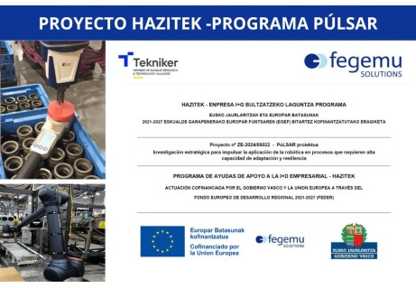 Fegemu Solutions recibe la ayuda Hazitek para el proyecto PúLSAR