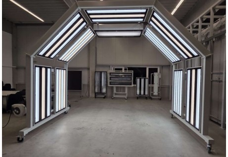 Nuevo Light Tunnel móvil de OLIGO: máxima flexibilidad para la inspección avanzada de superficies