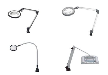Luminarias de lupa industriales de Waldmann: precisión, ergonomía y luz inteligente